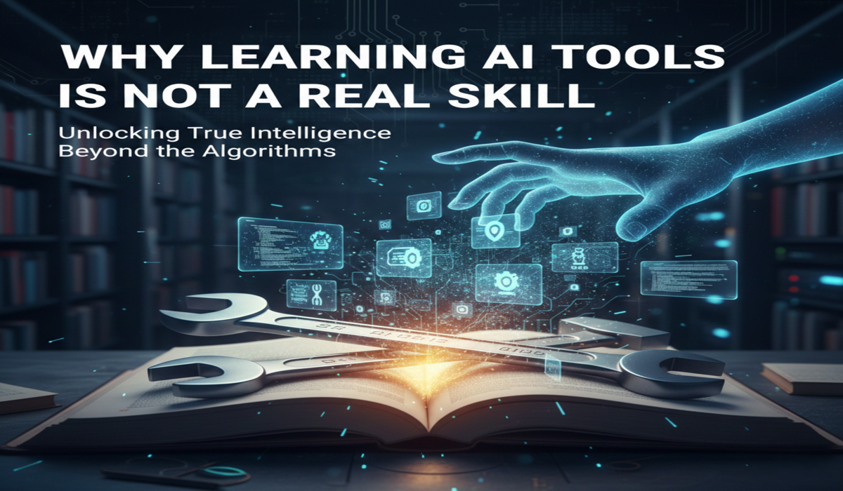Why Learning AI Tools Is Not a Real Skill