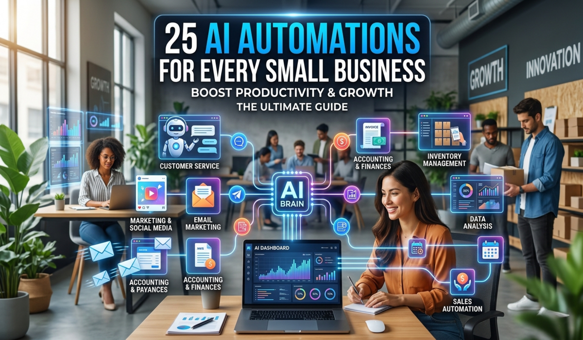 25 AI Automations for Every Small Business