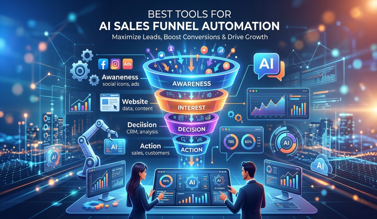 Best Tools for AI Sales Funnel Automation