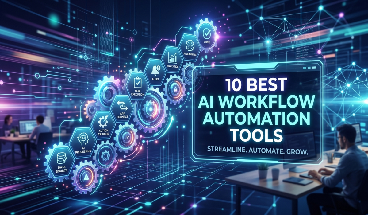 10 Best AI Workflow Automation Tools