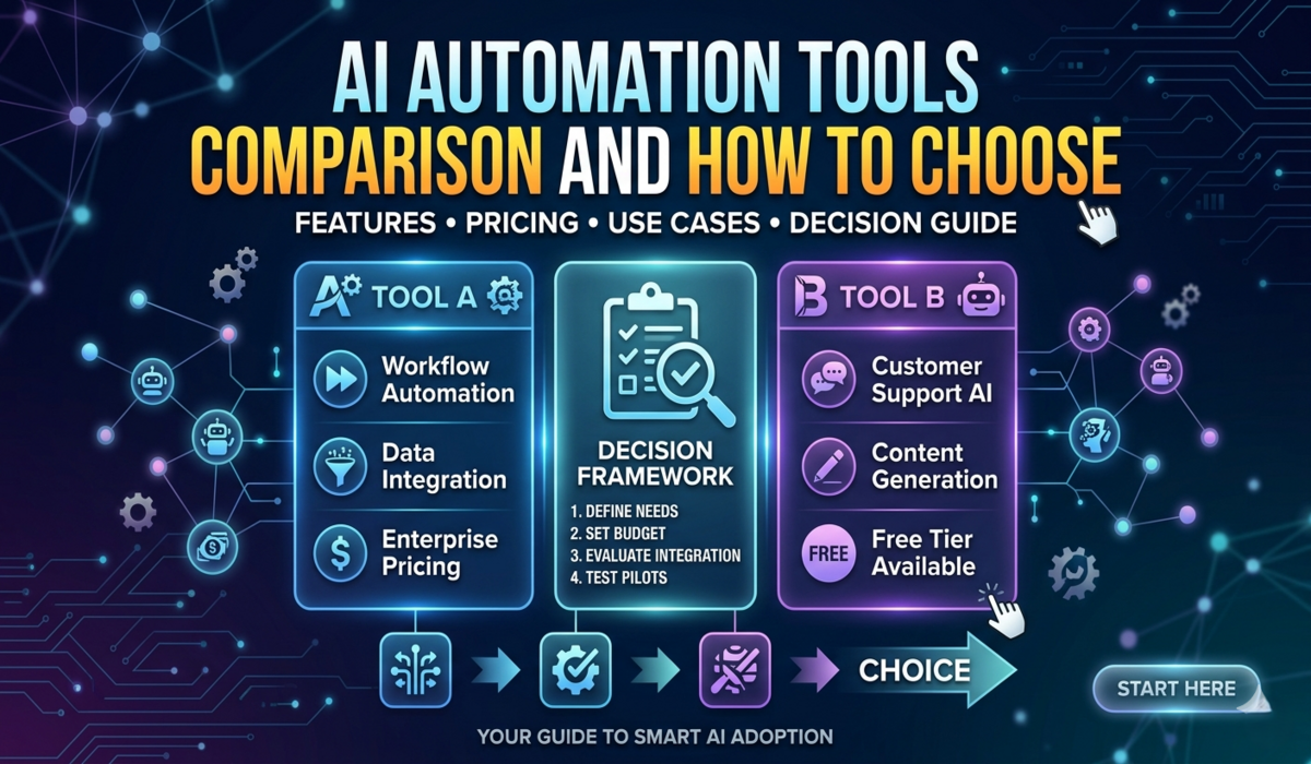 AI Automation Tools Comparison and How to Choose