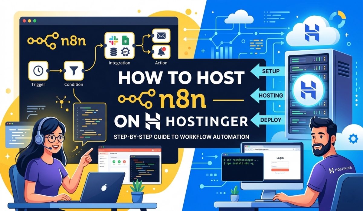 How to Host n8n on Hostinger