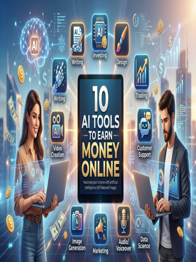 10 AI Tools to Earn Money Online