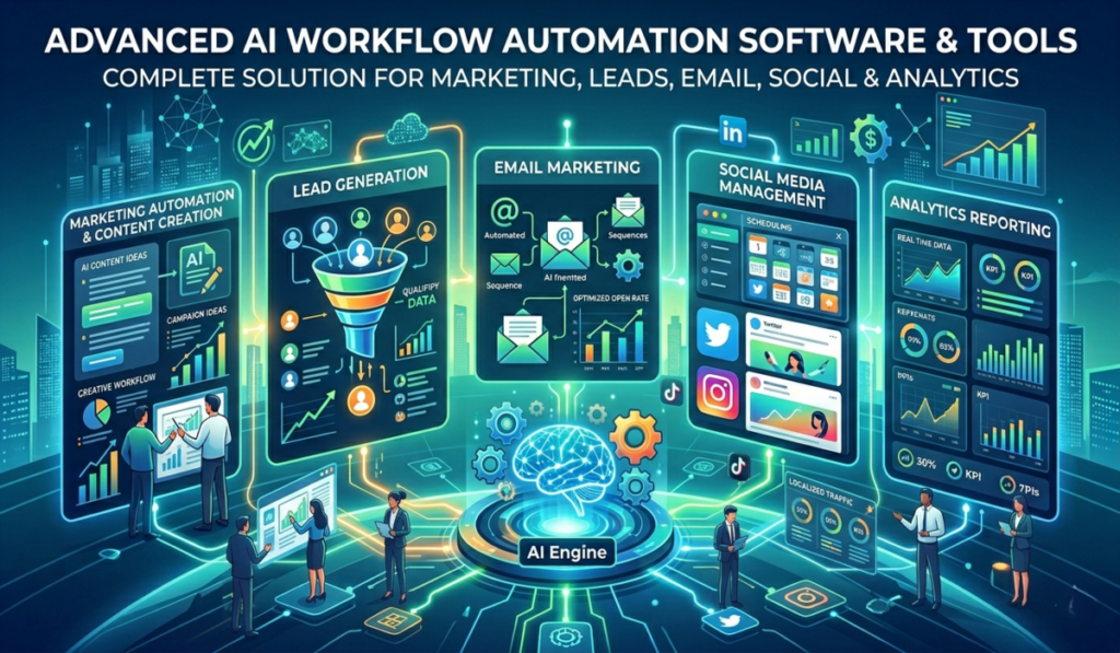 Advanced AI Workflow Automation Software and Tools: The Ultimate Guide for Businesses in 2026