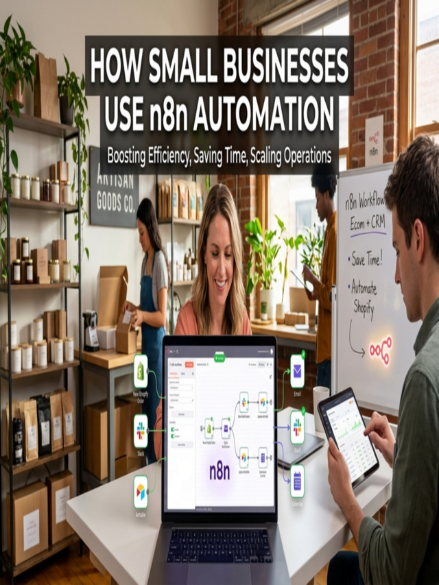 How Small Businesses Use n8n Automation