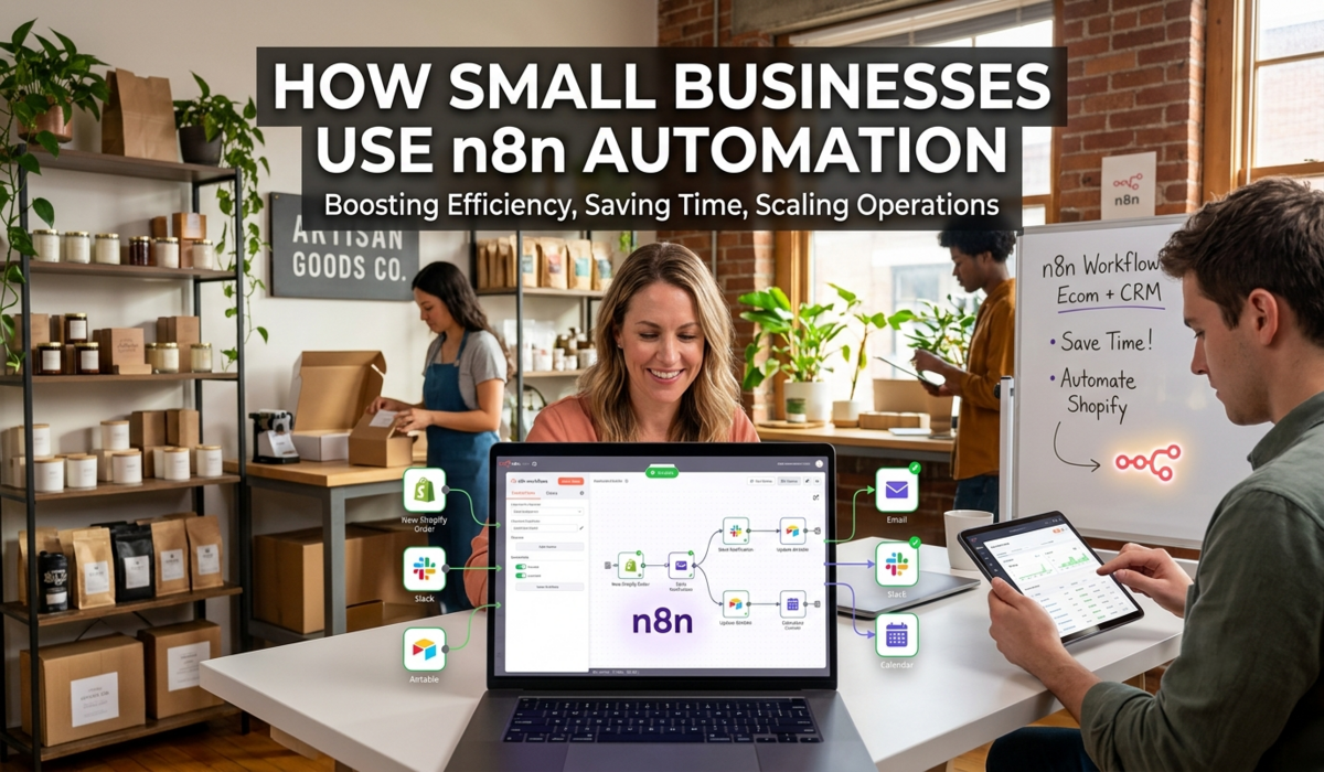 How Small Businesses Use n8n Automation