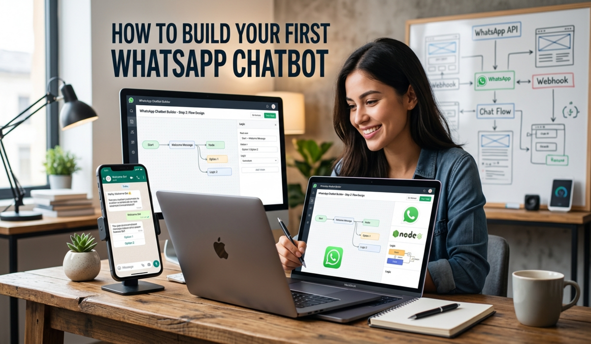 How to Build Your First WhatsApp Chatbot