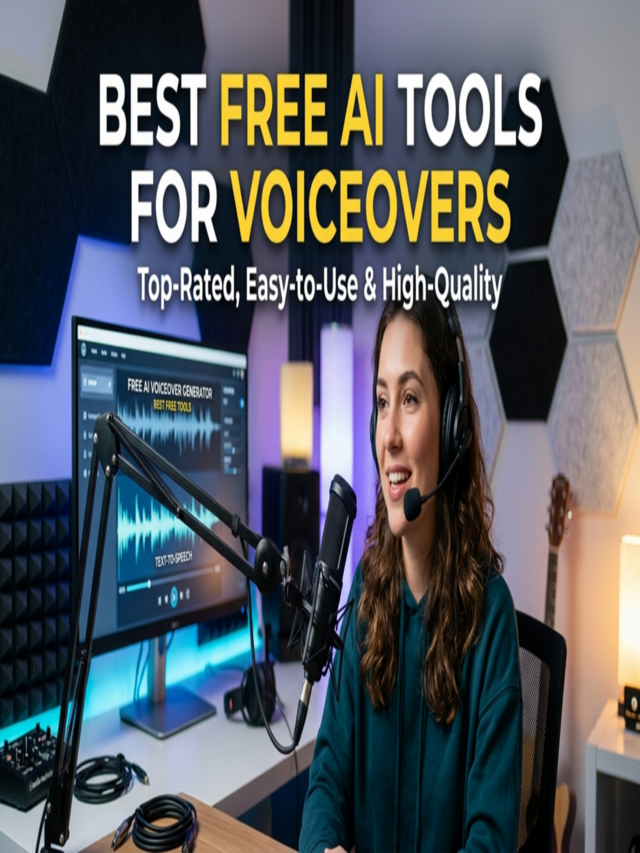 Best Free AI Tools for Voiceovers