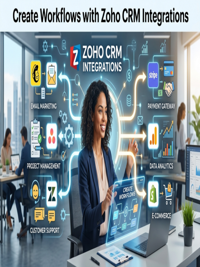 Create Workflows with Zoho CRM Integrations
