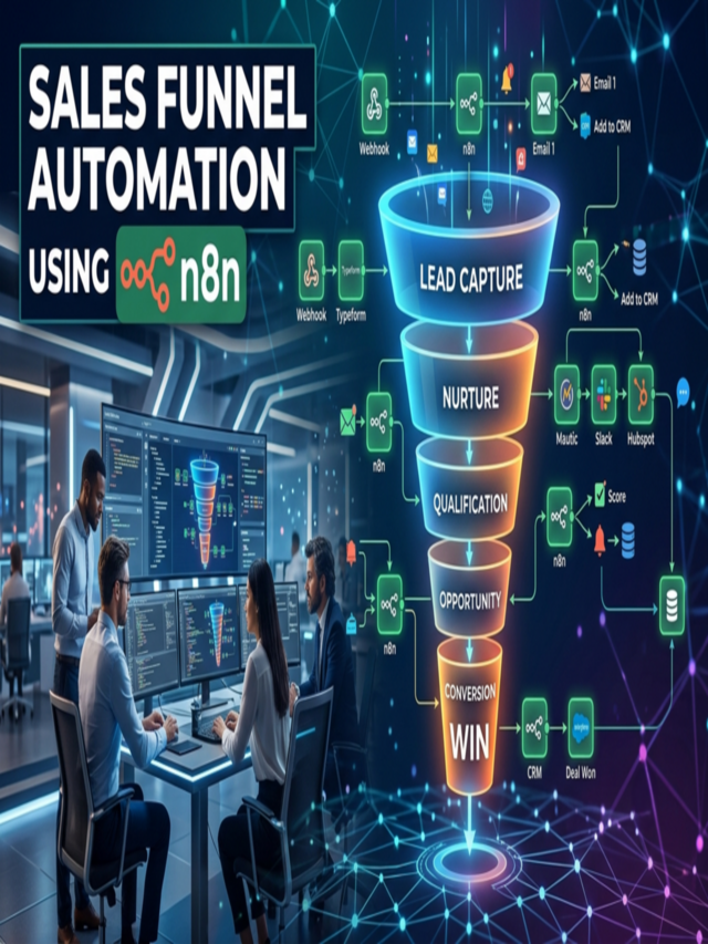 Sales Funnel Automation using n8n