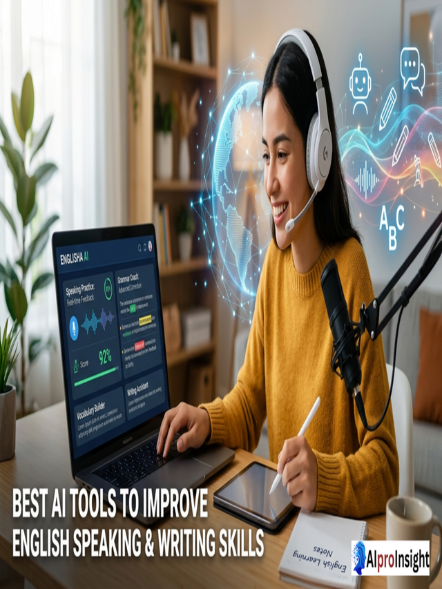Best AI Tools to Improve English Speaking and Writing Skills