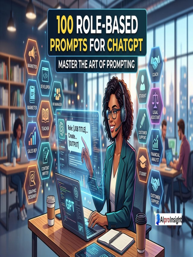 100 Role-Based Prompts for ChatGPT (2026 Edition)